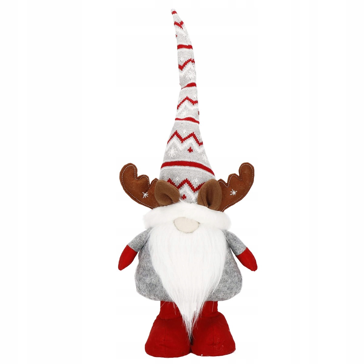 RENIFER SKRZAT ŚWIĄTECZNY TELESKOPOWY duży GNOM wysoki 80cm REGULOWANY XXL Marka Springos