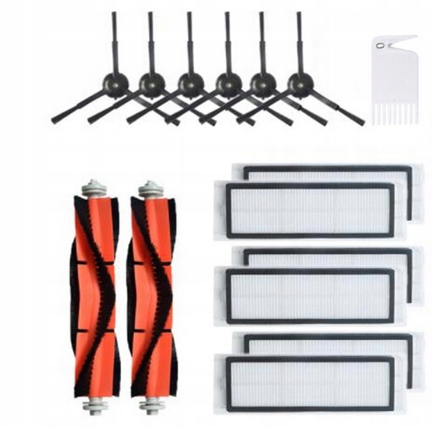 ZESTAW SZCZOTKI FILTRY DO DREAME L10 PRO