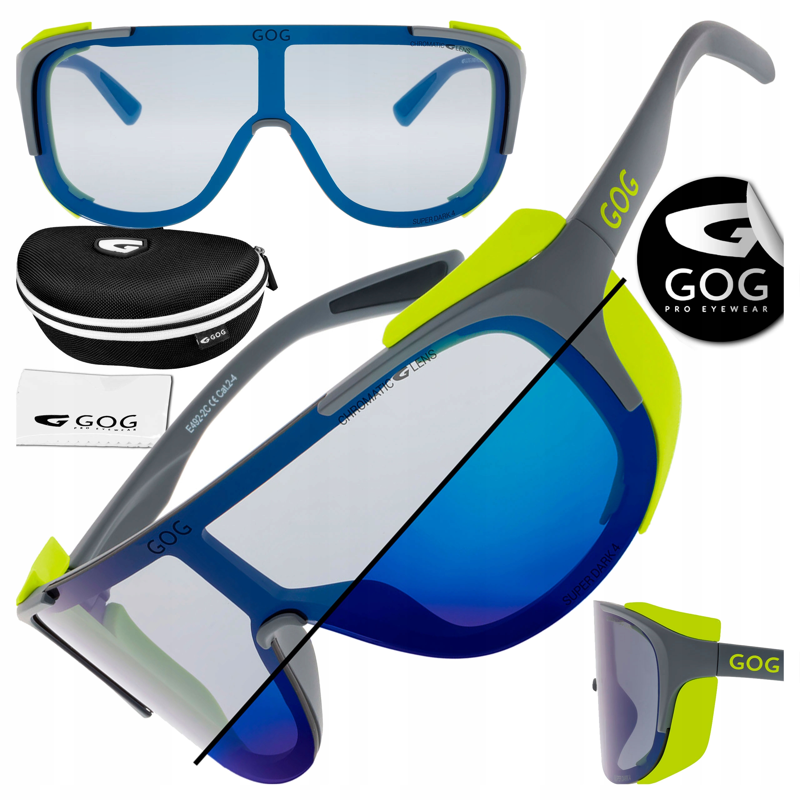 Horské Brýle Gog Tatra E492-2C Sluneční S Fotochromem Krytky