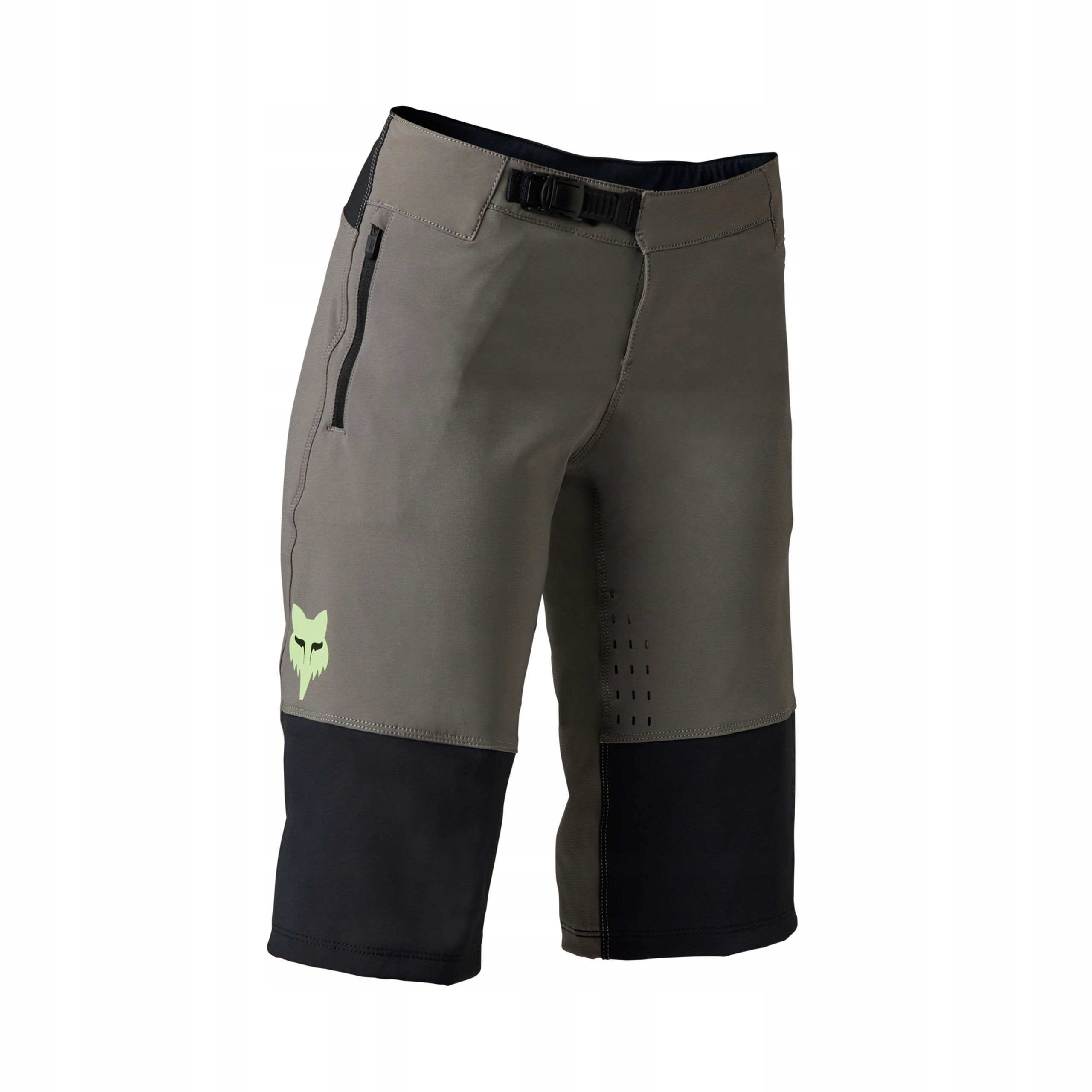 Damskie Spodenki Rowerowe Fox Lady Defend Short Race Pewter rozmiar L