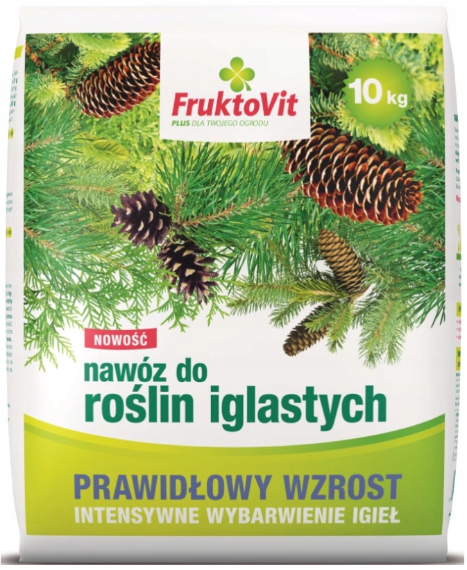 

Fruktovit Plus Nawóz do iglaków granulat 10 kg