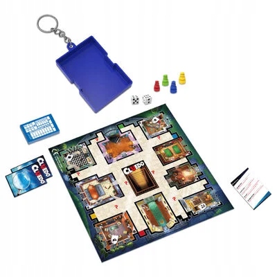 HASBRO Mini gra kieszonkowa brelok CLUEDO 8+ Wydawca Hasbro