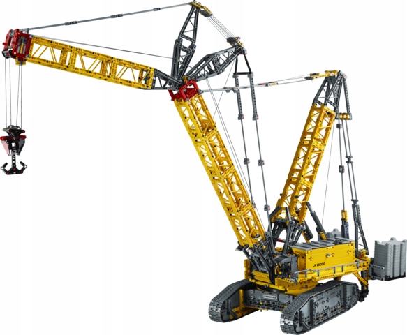 LEGO - TECHNIC - ŻURAW GĄSIENICOWY LIEBHERR LR 13000 - 42146 Marka LEGO