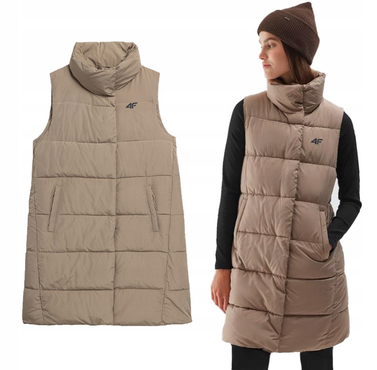 Péřová vesta 4F F076 vesta 2XL