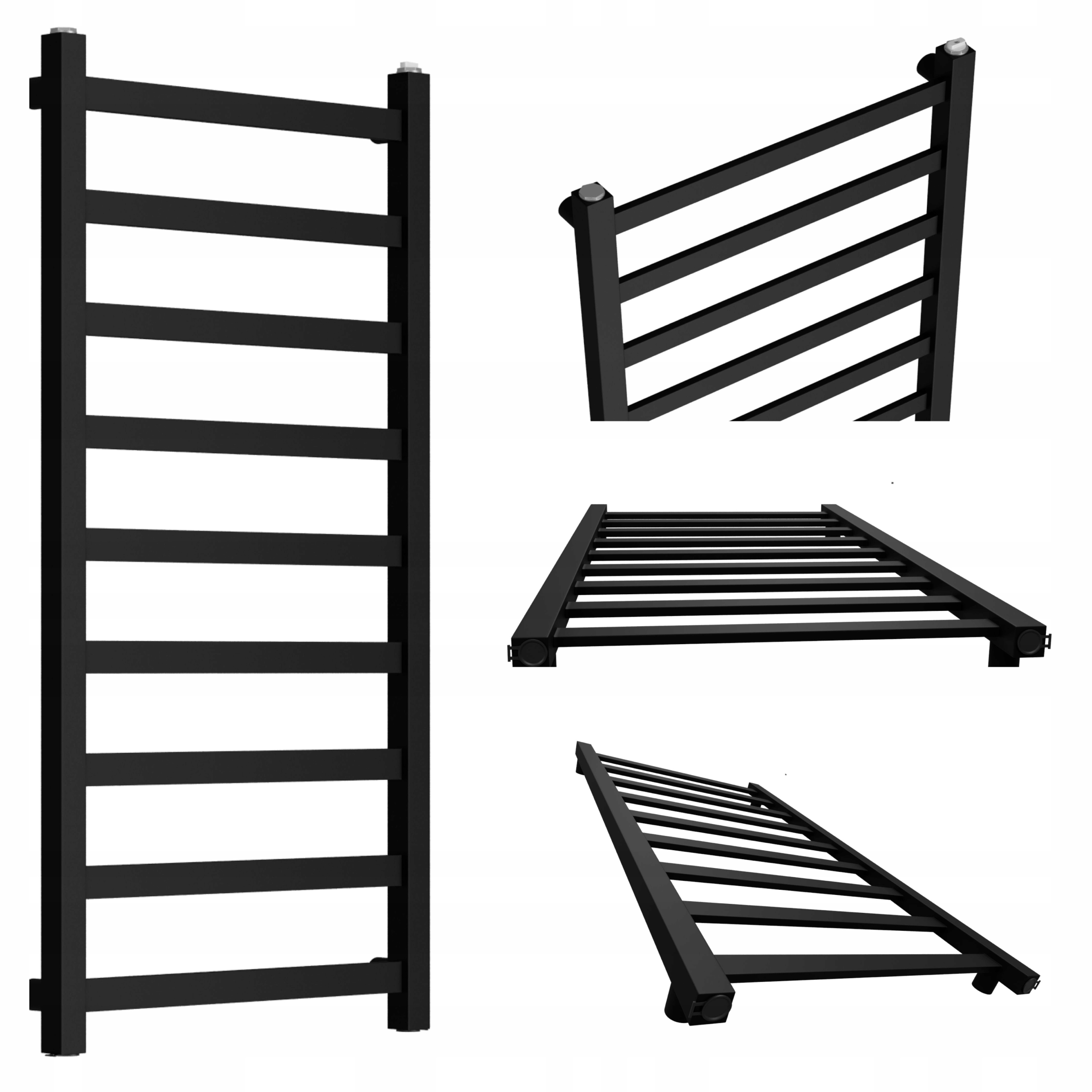 Elektrický ohřívač 150/53 Royal Slim černý mat