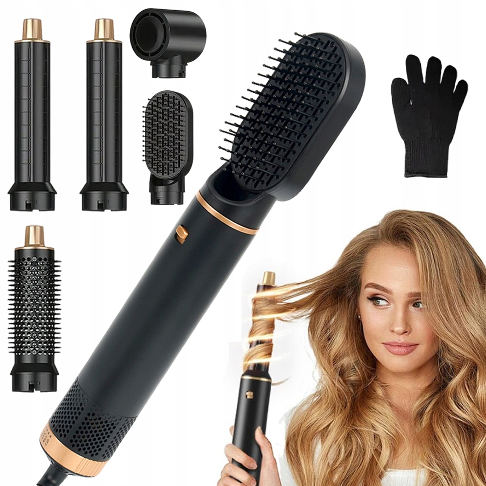 Fén Kulma Stylizační sada 5v1 pro sušení narovnávání otáčení