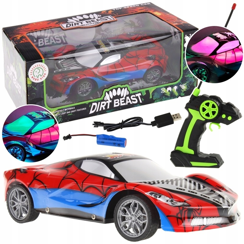 

Samochód Zdalnie Sterowany Rc Auto Pająk Spider