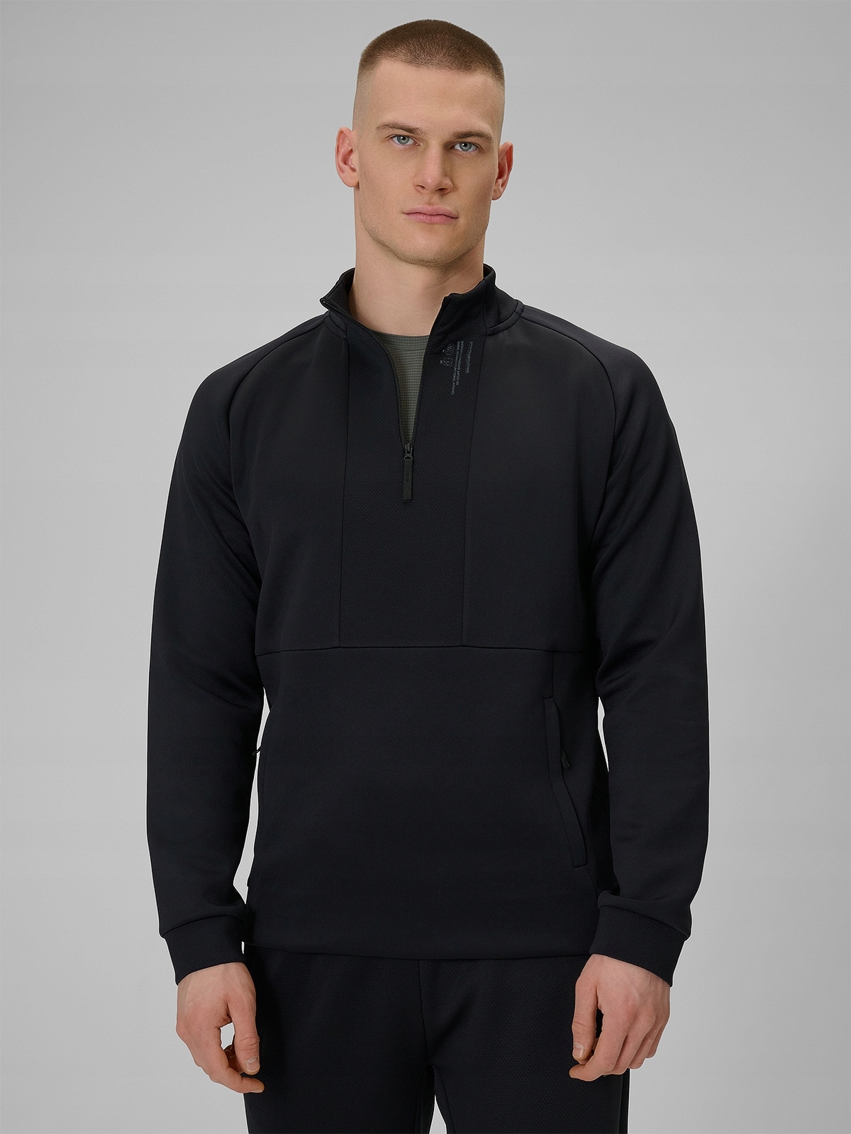 4F Mikina Pánská Černá Rychleschnoucí XL