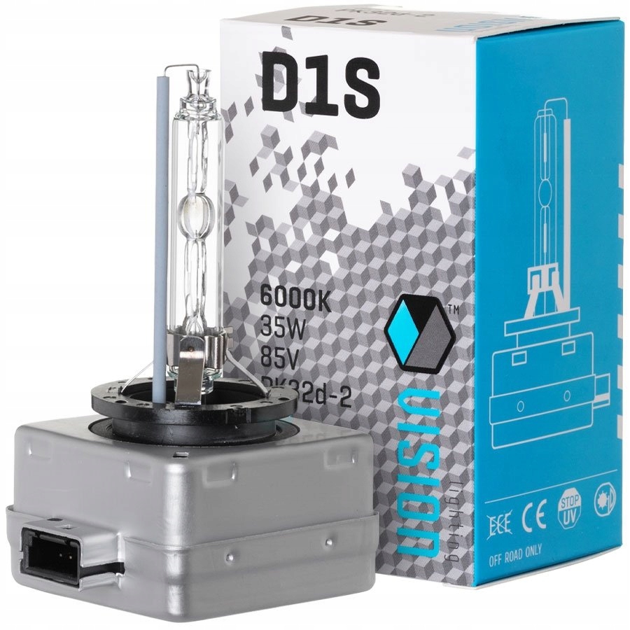 Żarówka ksenonowa Vision D1S 6000K 85V 35W