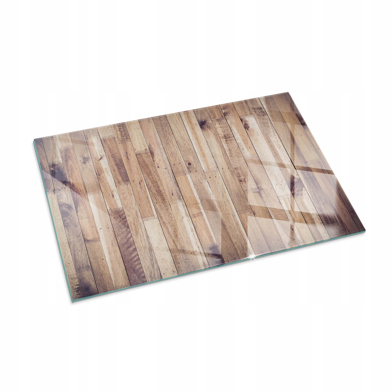 Kryt z tvrdeného skla pod kachle 100 x 70 cm Drevená doska v usporiadaní