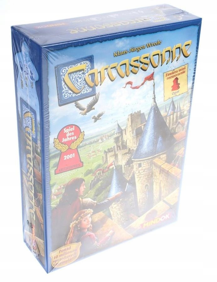Rodzinna Gra Planszowa Planszówka Dla Dziecka 6 Latka Carcassonne Bard Lux