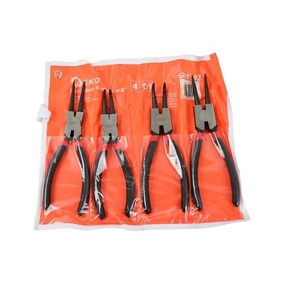 Szczypce Seeger'a 200mm 8" 4szt Geko