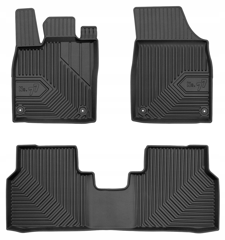 Gumové Koberce Audi Q4 E-Tron od roku 2021 Korytka 77
