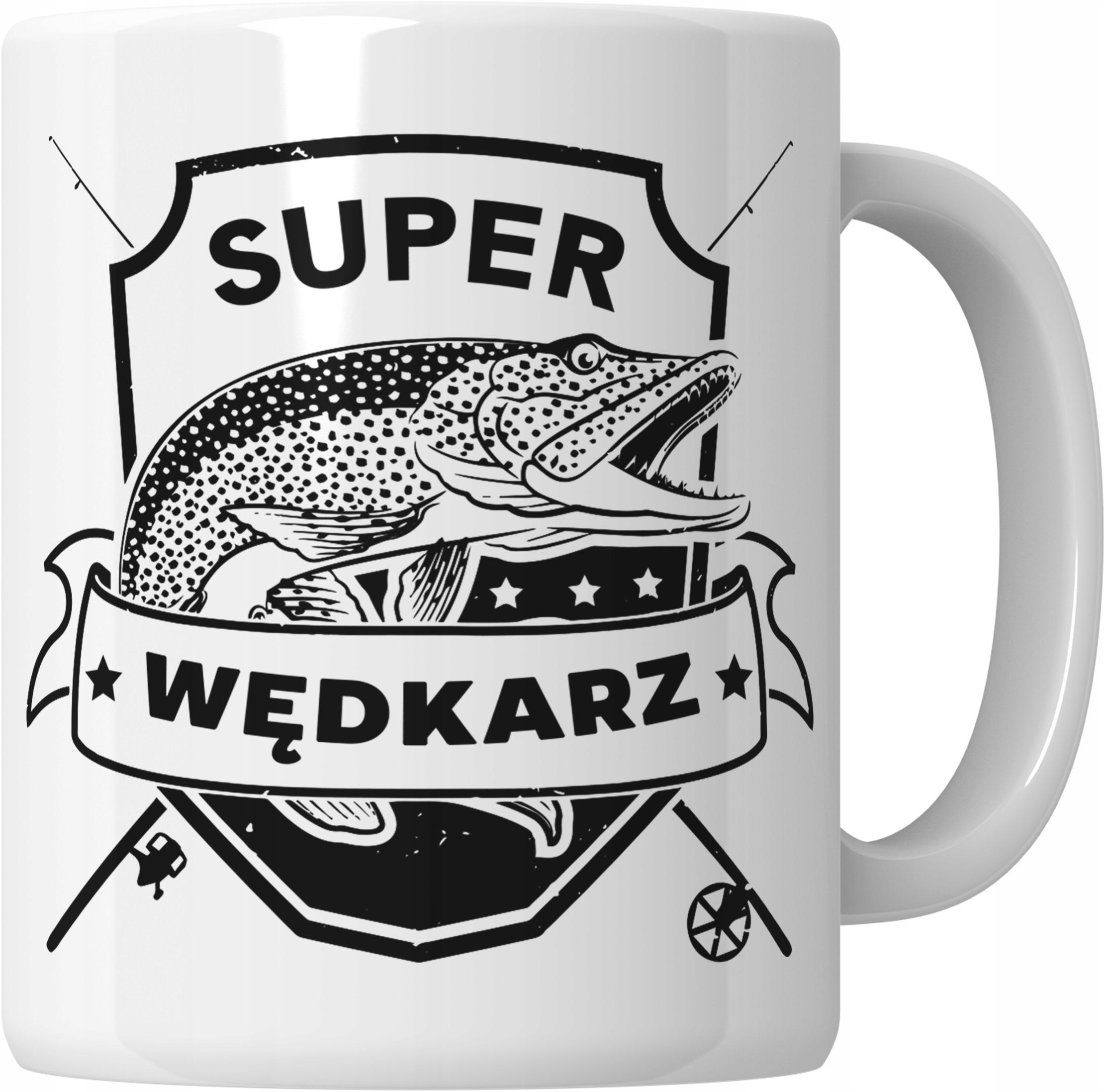 

Kubek Ryby Wędkarz Śmieszny 330 ML Imię