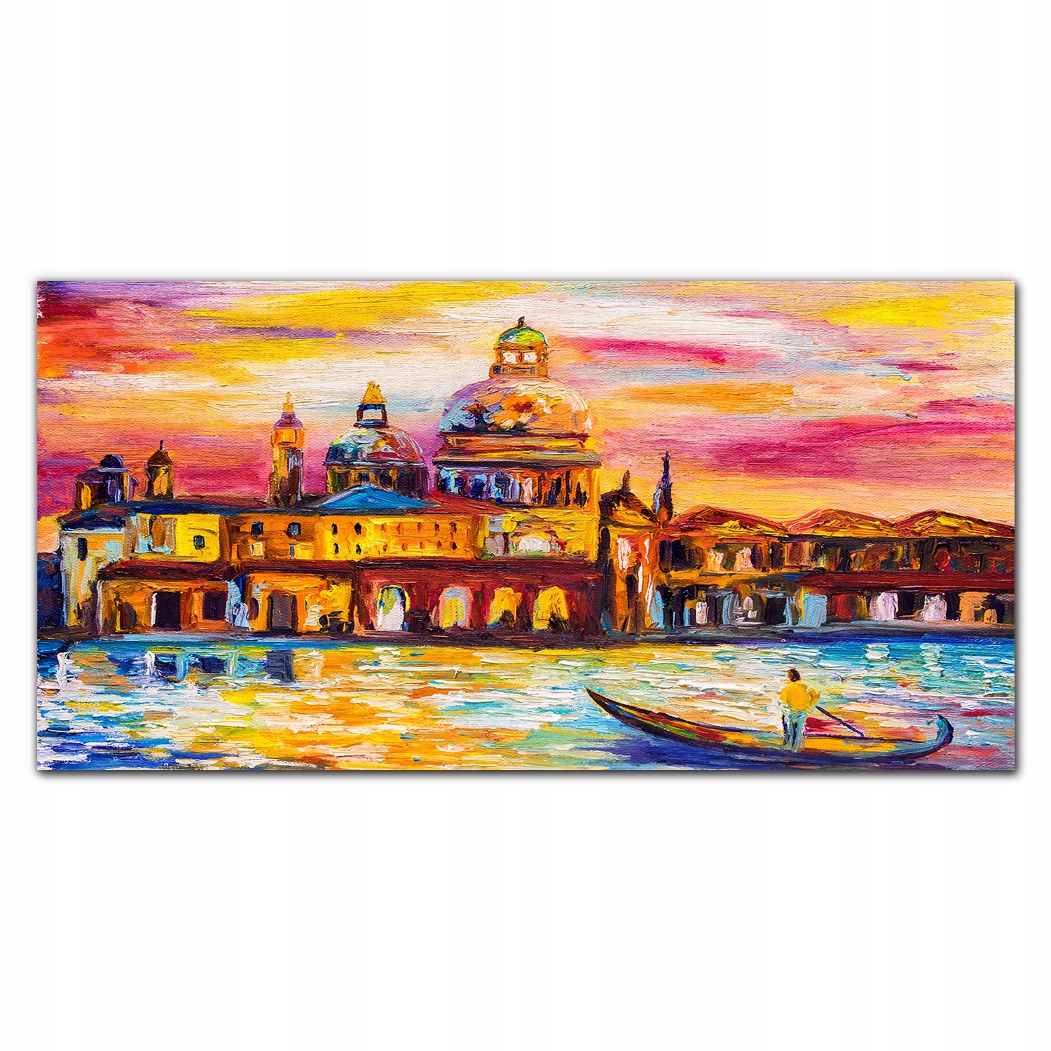 Nástenný obraz na plátne Budovy mesto 140 x 70 cm