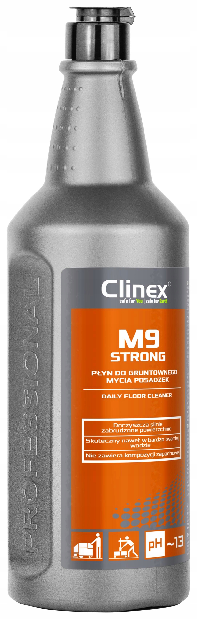

Clinex M9 Strong Do Gruntownego Mycia Posadzek 1L
