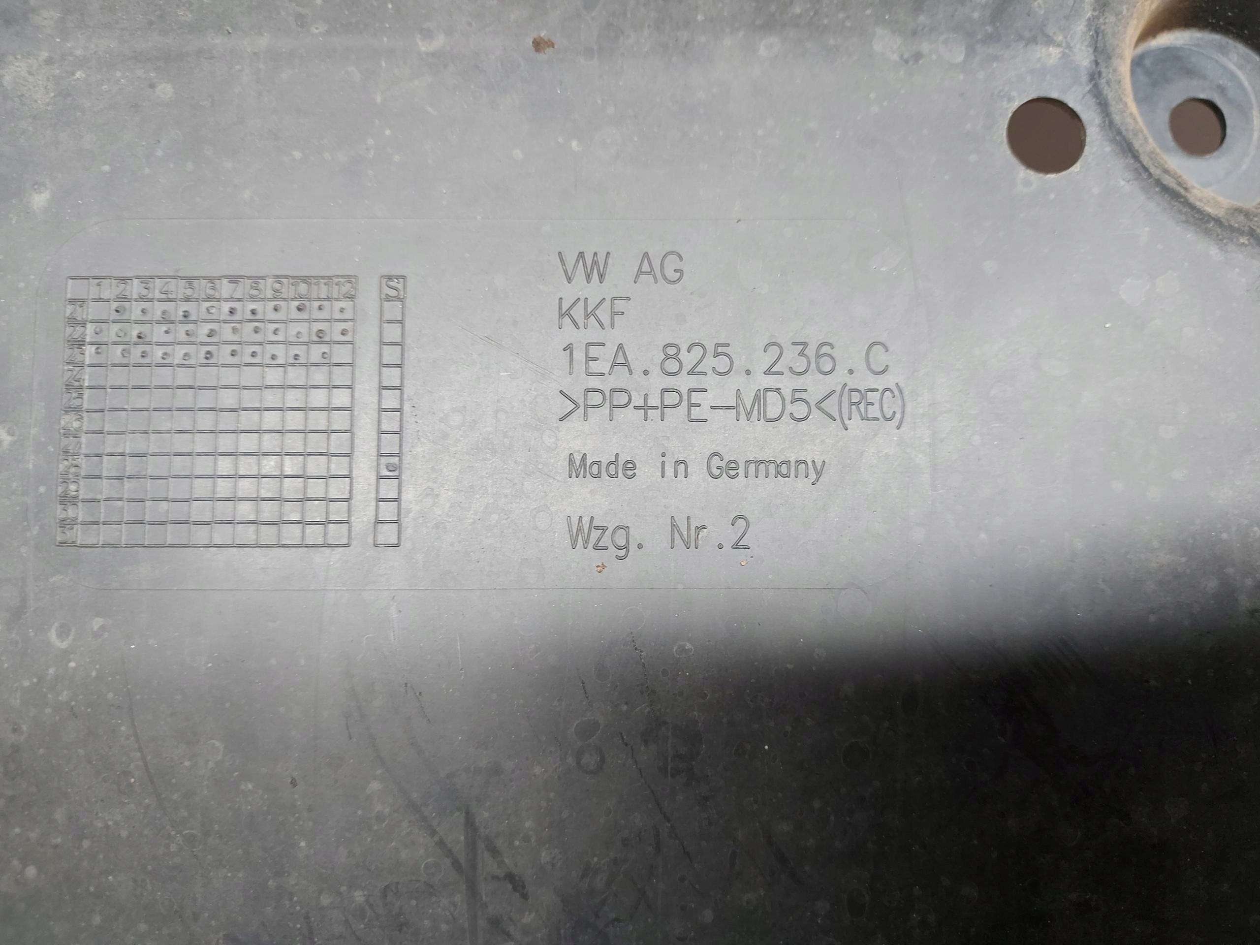 Audi Q4 E-TRON 89A 89E abdeckung Blende Abdeckung unter Motor 1EA825236