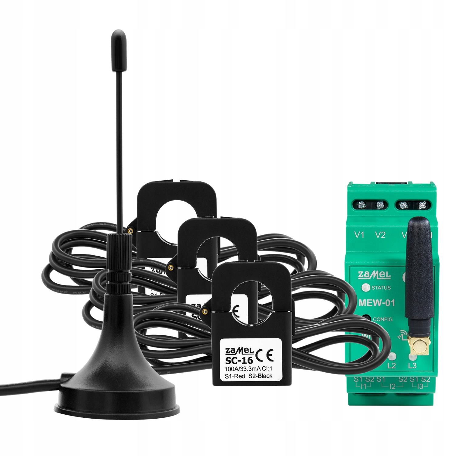 

Monitor licznik trójfazowy energii elektr. antena