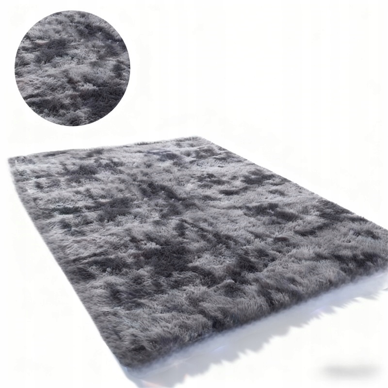 Koberec Shaggy Plyšový nadýchaný do obývacího pokoje měkký 180 x 285 cm obdélník