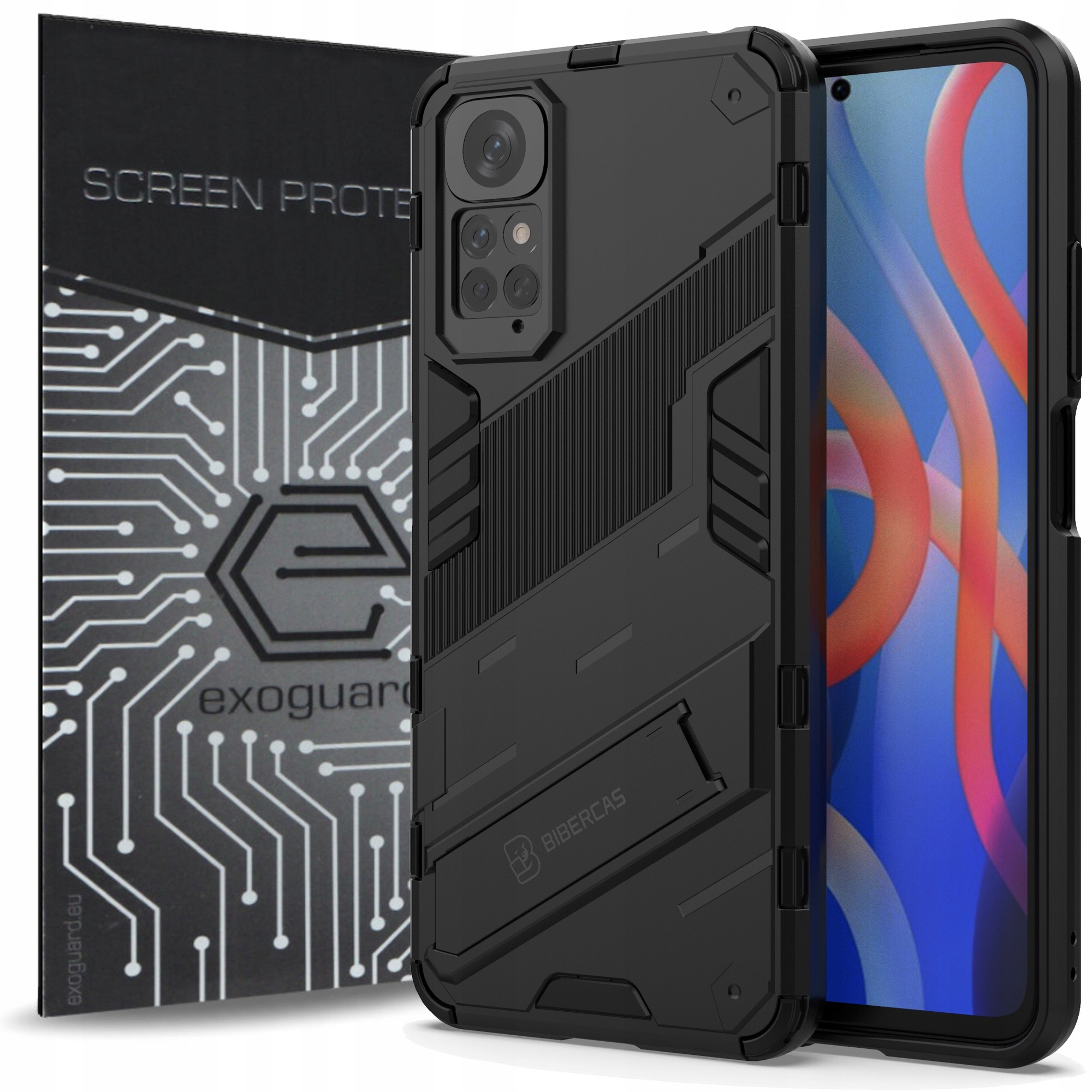 

Etui Pancerne+szkło do Xiaomi Redmi Note 11 11S