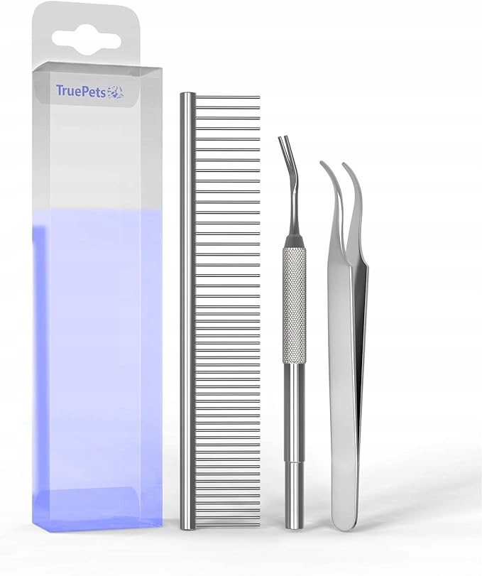 Sada Na Odstraňování Klíšťat Pro Psy A Kočky Zvířat Z Nerezové Oceli