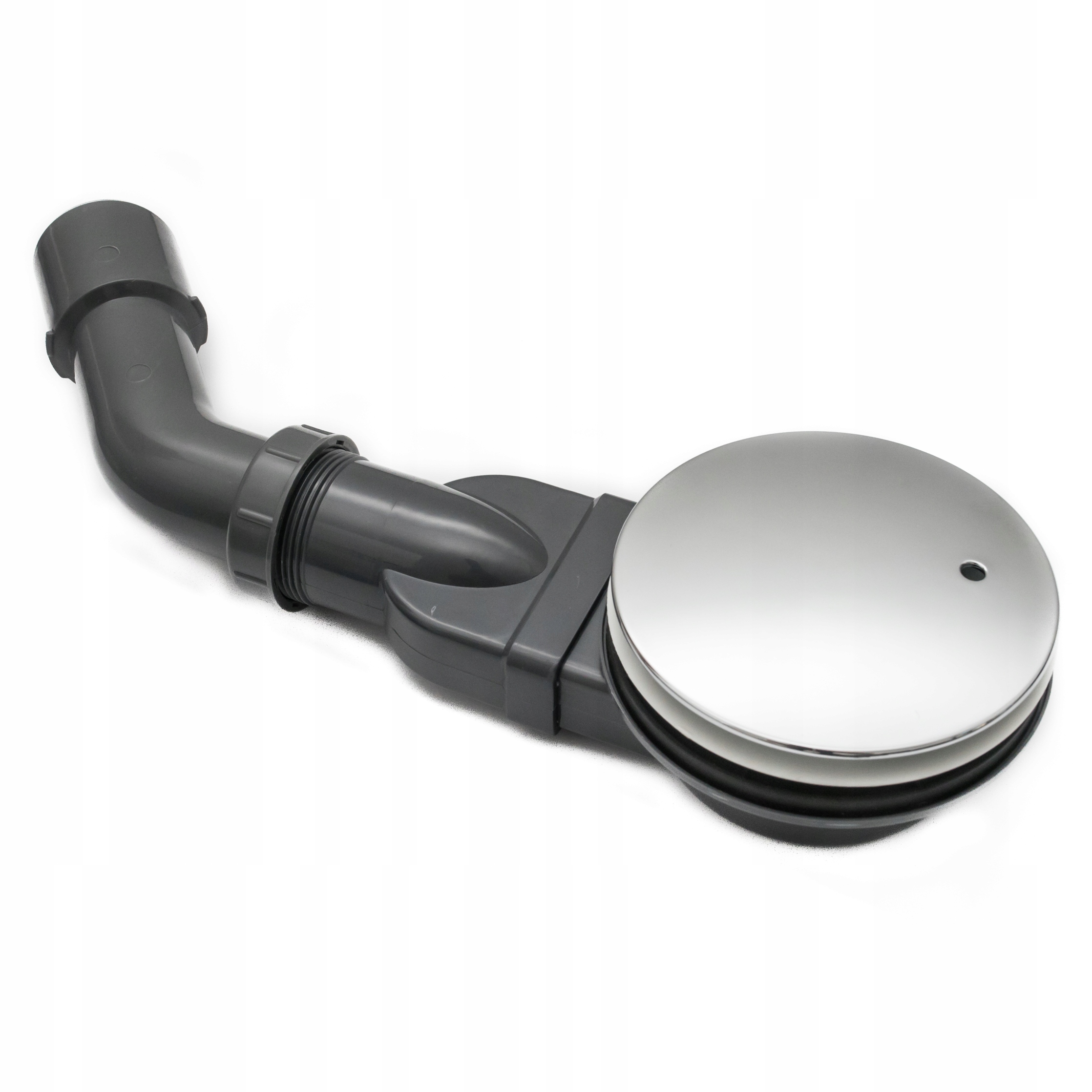 SYFON DO BRODZIKA FI 90 SLIM BARDZO NISKI 36mm CHROM HT