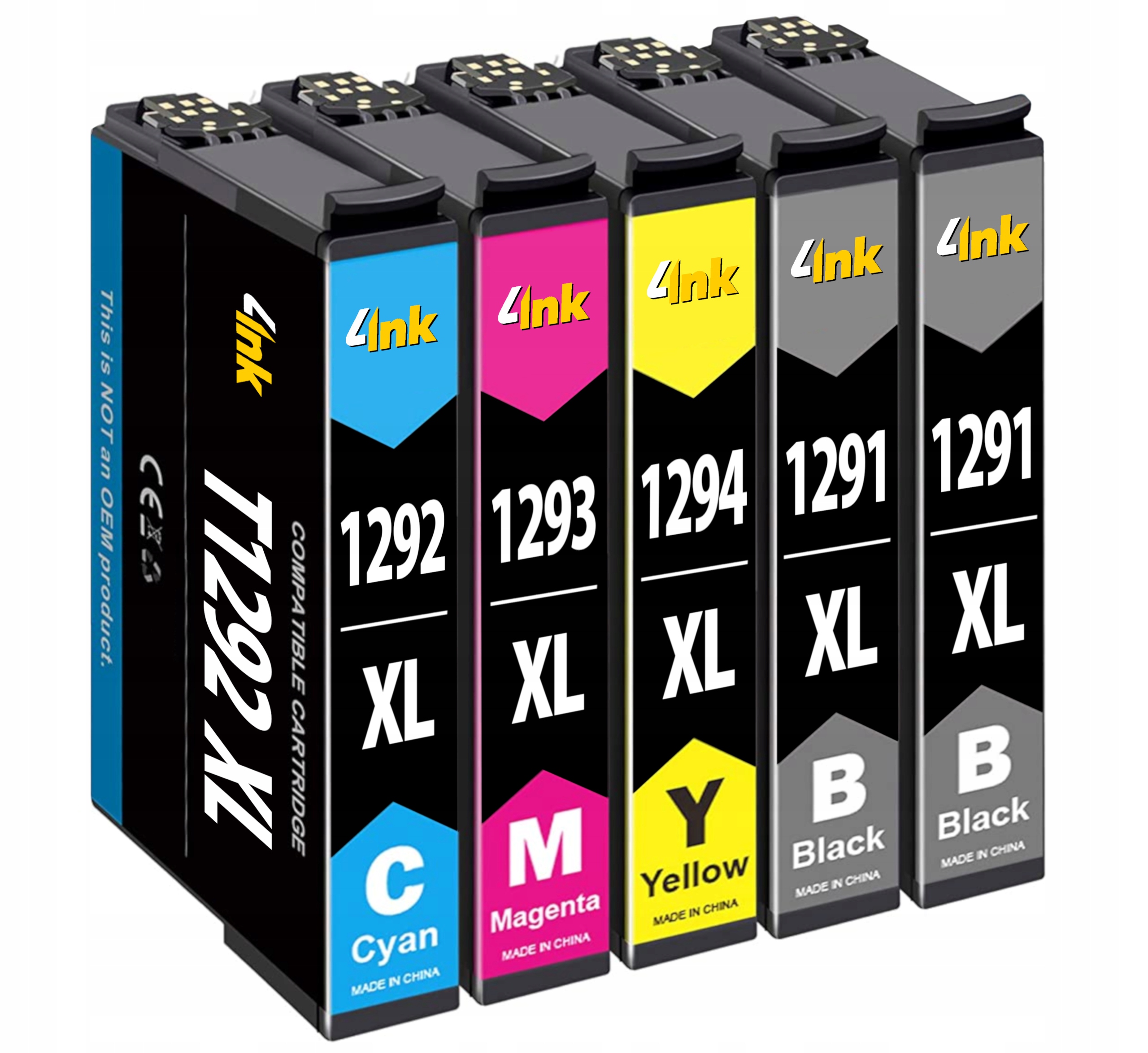 

5x Tusz Do T1291 Epson SX130 SX230 SX235W SX435W