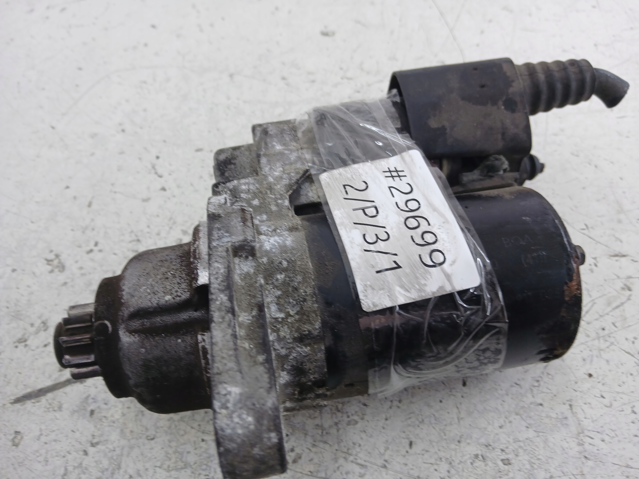 VW PASSAT B6 OCTAVIA II AUDI A3 8P 1.6 FSI starter 0AH911023