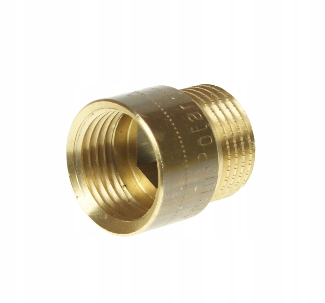 

Przedłużka mosiężna 1/2" 15mm 1,5 łącze Gw Gz