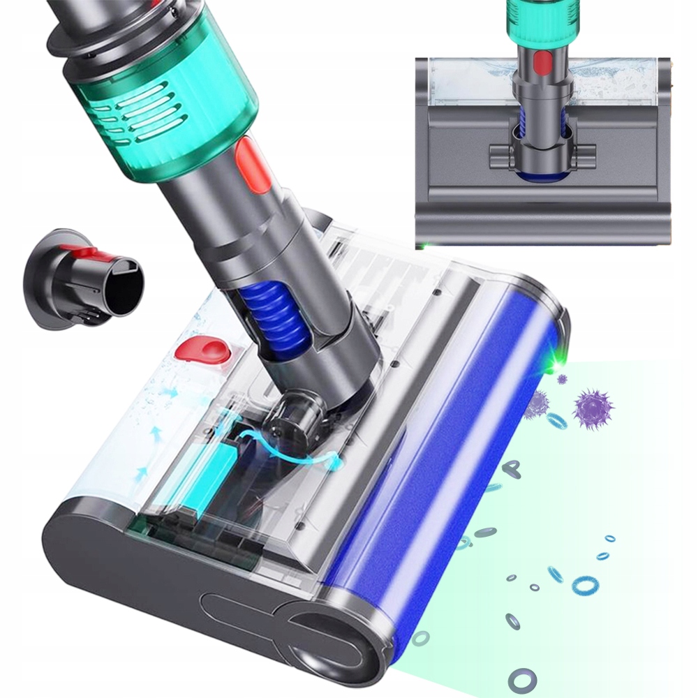 Mop Na Koberce A Tvrdé Podlahy – Dyson V7 V8 V10 V11 V15 S Led