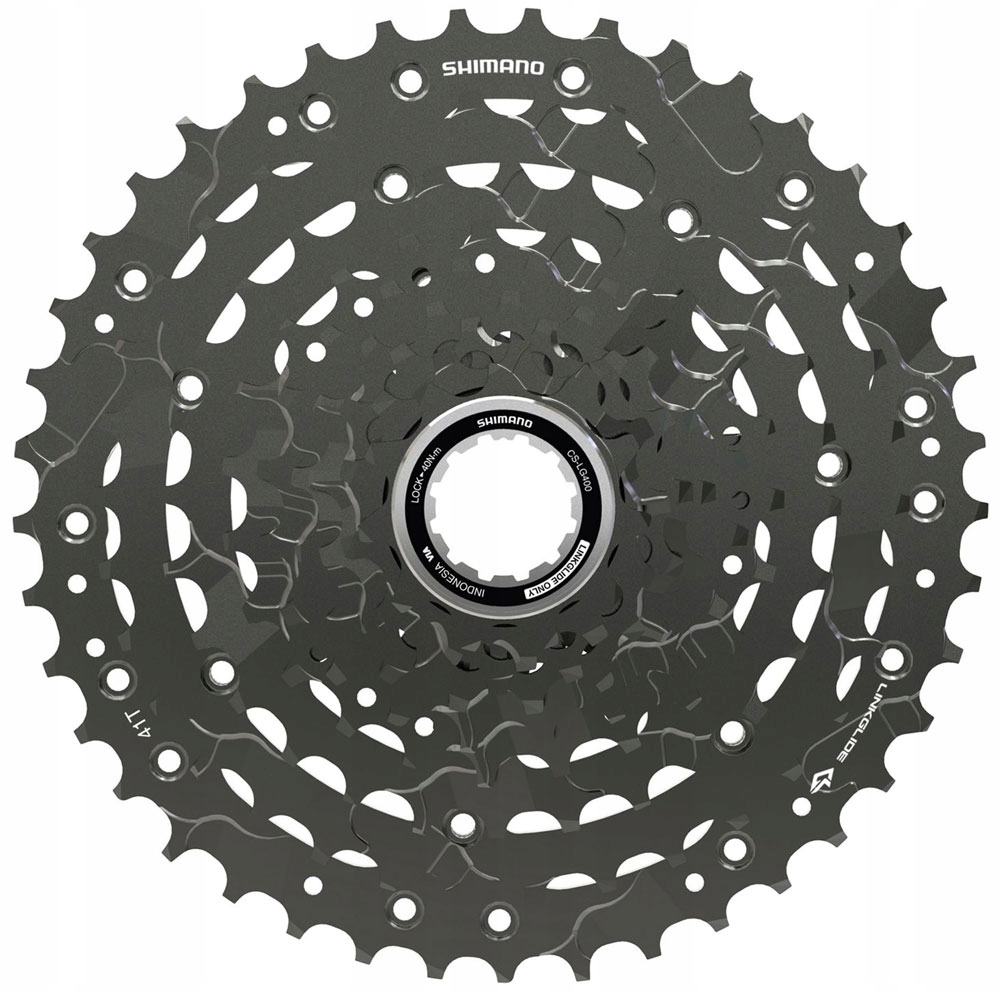 Kazeta Shimano Cues CS-LG400 11-41T 9rychlostní Linkglide