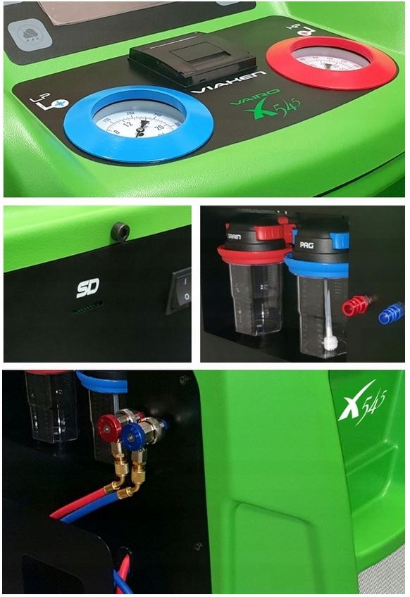 STACJA KLIMATYZACJI VIAKEN X545 AUTOMATYCZNA język polski Marka VIAKEN