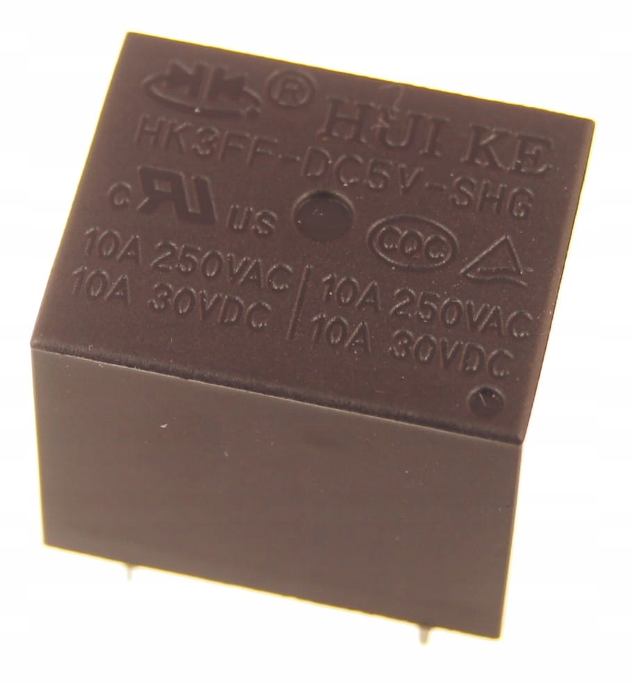 

Przekaźnik HK3FF-DC5V-SHG5V 5v 250V 10A