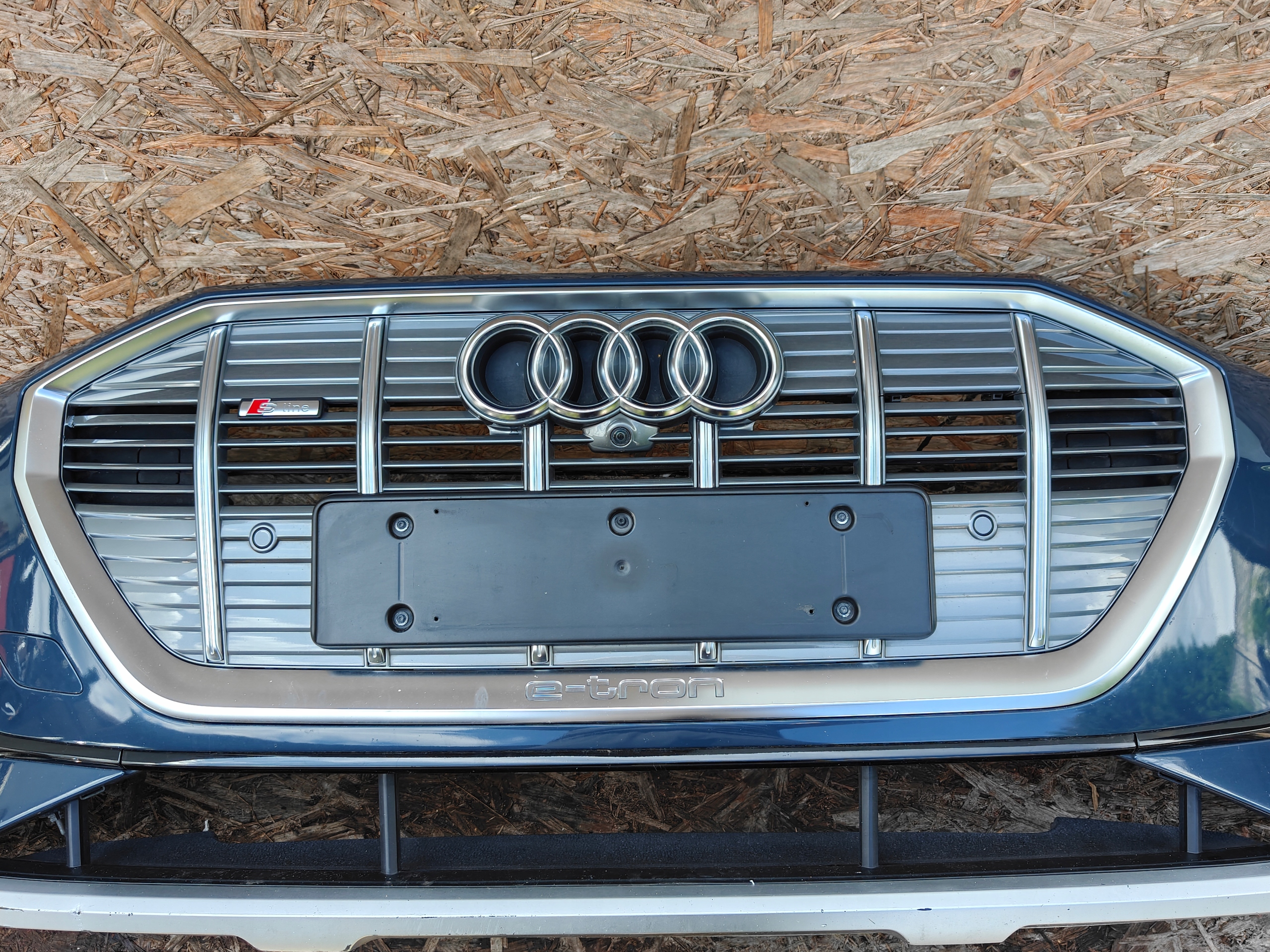 complete front AUDI Q8 ETRON E-TRON bonnet fender bumper radiator 4KE