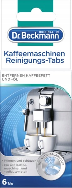 

Tabletki do czyszczenia expresów Dr Beckmann 6szt