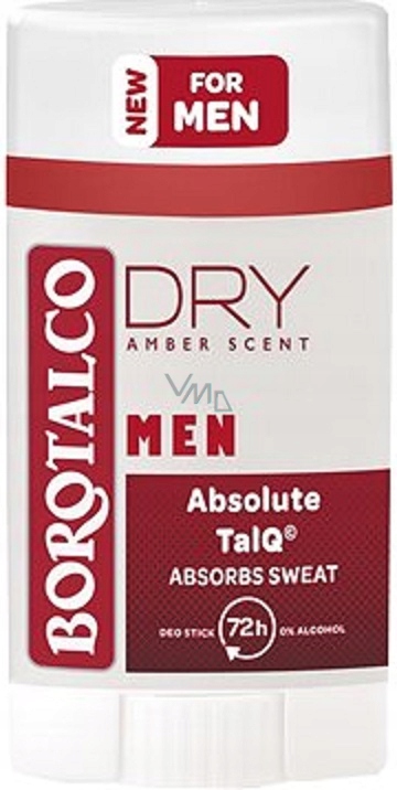 Borotalco Men Dry Amber Scent deodorant stick pro muže 40 ml