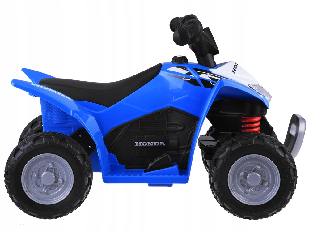 Quad na Akumulator Licencja Honda Ekoskóra LED Silnik 30W 6V Niebieski Maksymalne obciążenie 25 kg