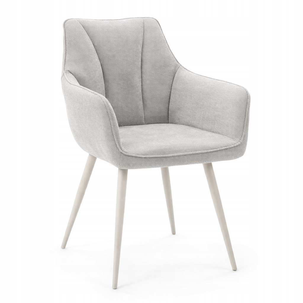 Čalouněná židle Adele moderní šedá kašmírová do kuchyně jídelny