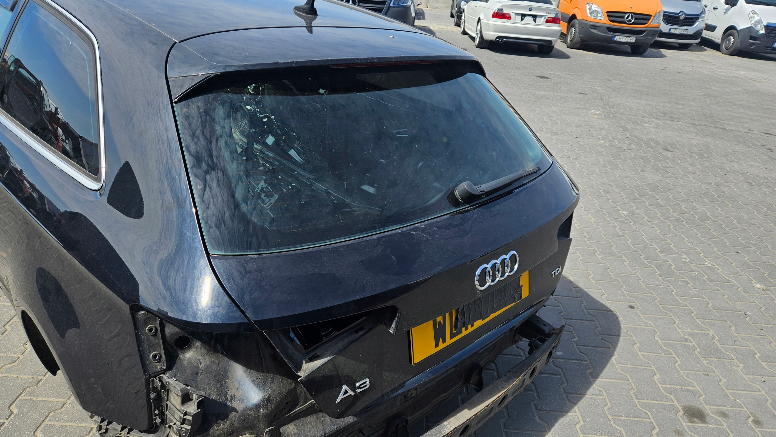trunk door boot AUDI A3 8V HB 3d LZ9Y W colour