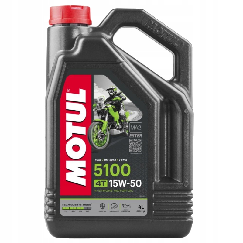 

Olej Motul 5100 4T 15W50 MA2 15W-50 4L