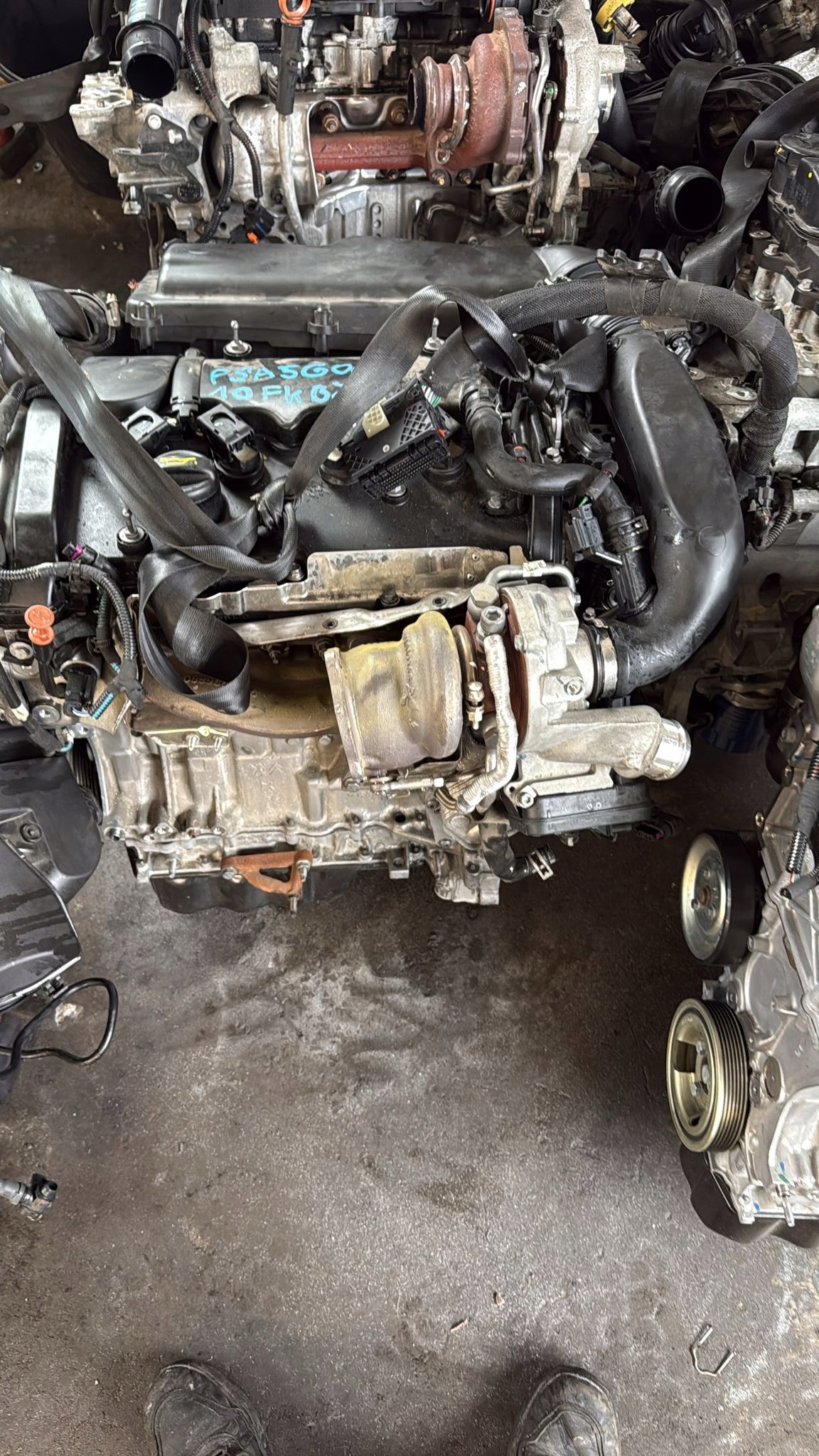 engine complete CITROEN PEUGEOT 10FKBJ PSA5G06 PSA 5G06