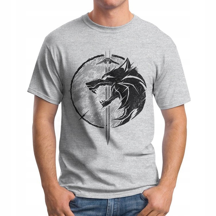 

Koszulka T-Shirt Witcher Wiedźmin z Nadrukiem 2XL