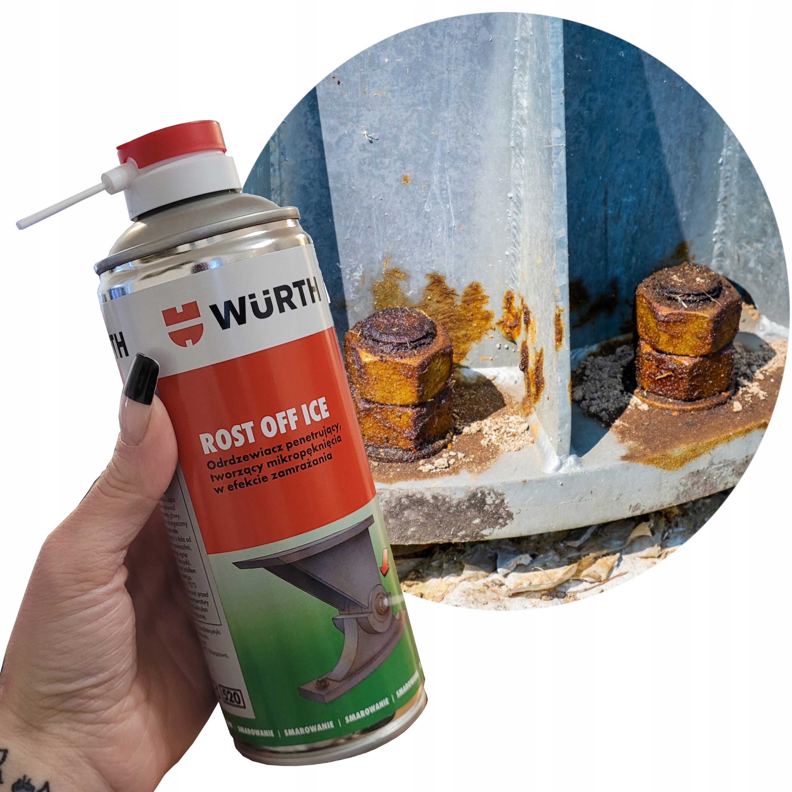 Wurth Odrdzewiacz ROST OFF ICE 400ML