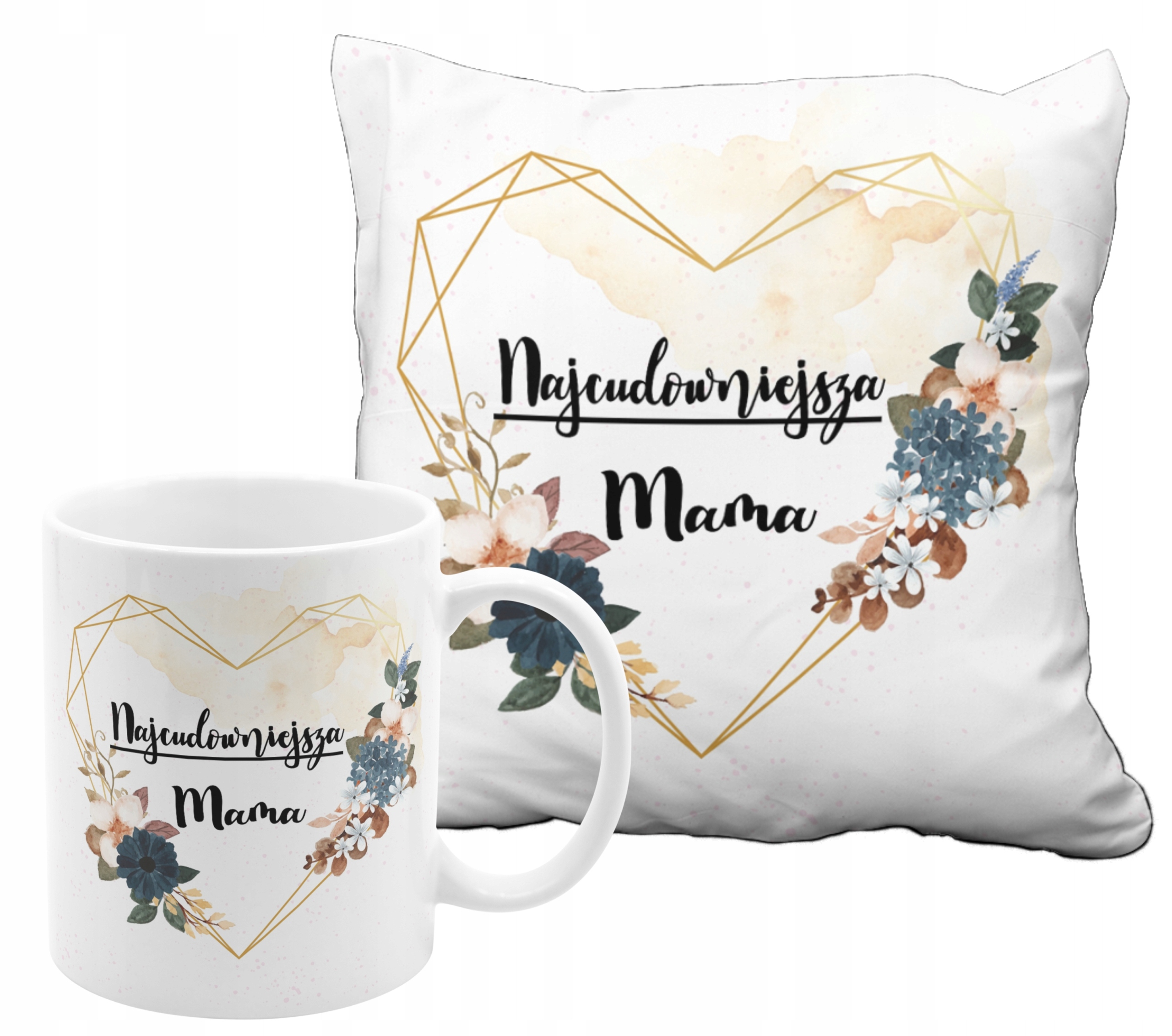 

Zestaw Na Dzień Matki Kubek Poduszka