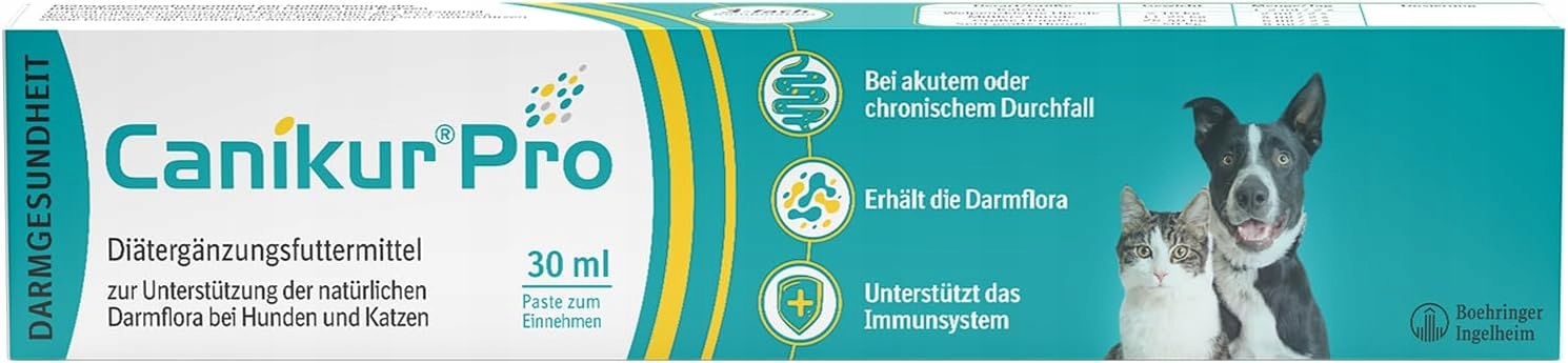 Levně Boehringer Ingelheim Canikurová Pasta Na Průjem Psů A Koček – 3 X 30 ML