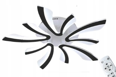 Stropná Led lampa Margi čierna