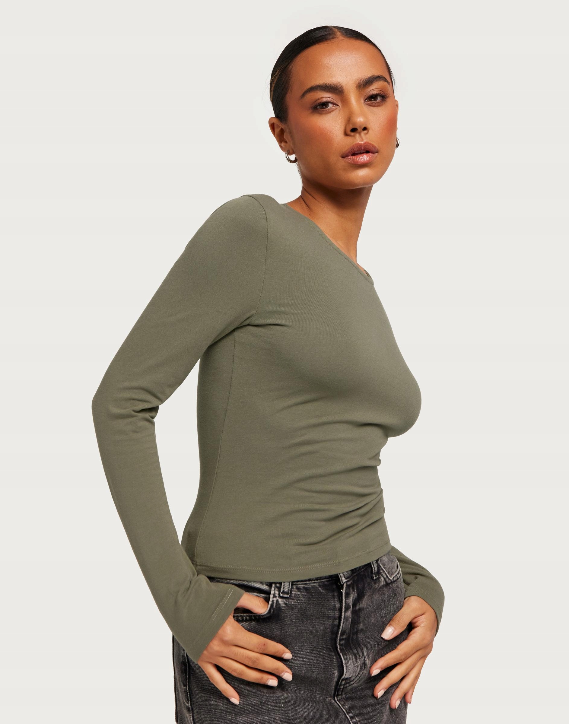 NELLY GŁADKI TOP DŁUGI RĘKAW MGG NG5__S