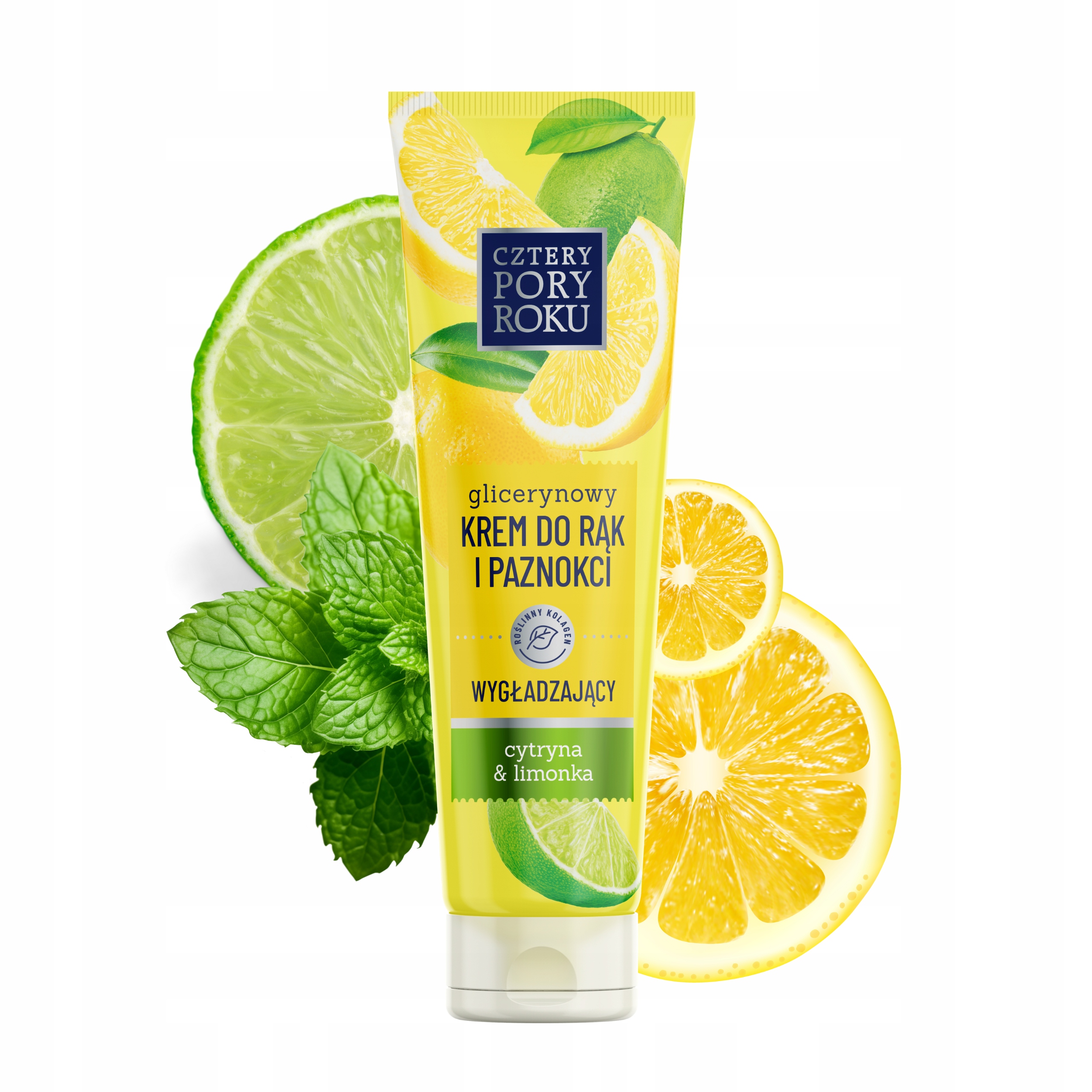 KREM DO RĄK CZTERY PORY ROKU GLICERYNOWY Z CYTRYNĄ Pojemność 130 ml