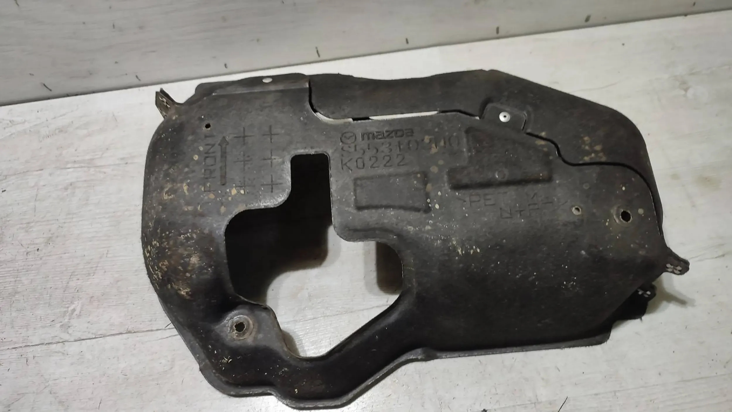 Mazda 3 III BM 17r Blende Abdeckung termiczna