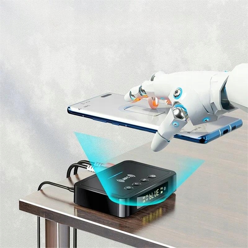 ADAPTER BLUETOOTH 5.0 NFC ODBIORNIK + NADAJNIK 2W1 Marka bez marki